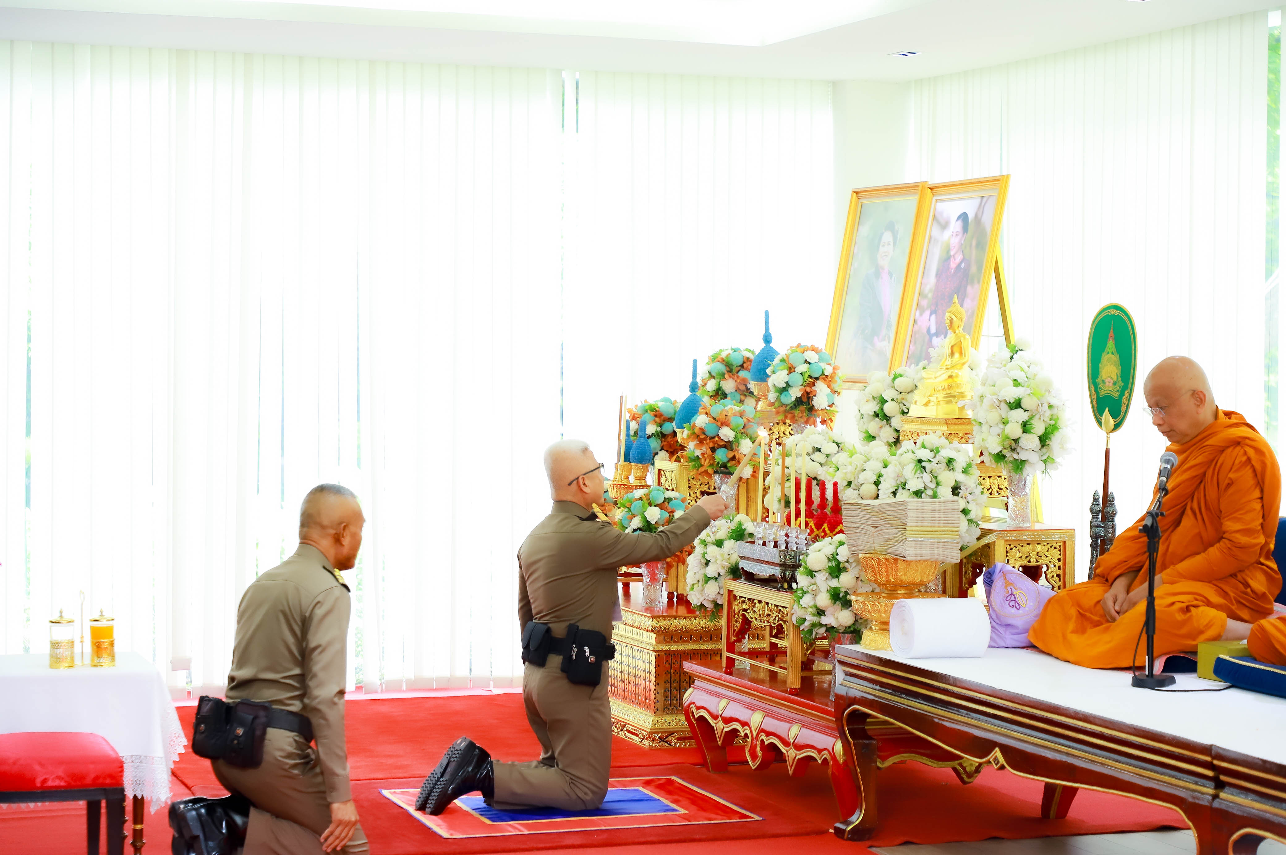 title - ส.ป.ก. เข้าร่วมพิธีเจริญพระพุทธมนต์บำเพ็ญพระราชกุศล ถวายความอาลัยแด่ สมเด็จพระนางเจ้าสิริกิติ์ พระบรมราชินีนาถ พระบรมราชชนนีพันปีหลวง และสมเด็จพระเจ้าลูกเธอ เจ้าฟ้าพัชรกิติยาภา นเรนทิราเทพยวดี กรมหลวงราชสาริณีสิริพัชร มหาวัชรราชธิดา